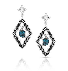Montana Silversmiths Once Upon A Star Turquoise Earrings