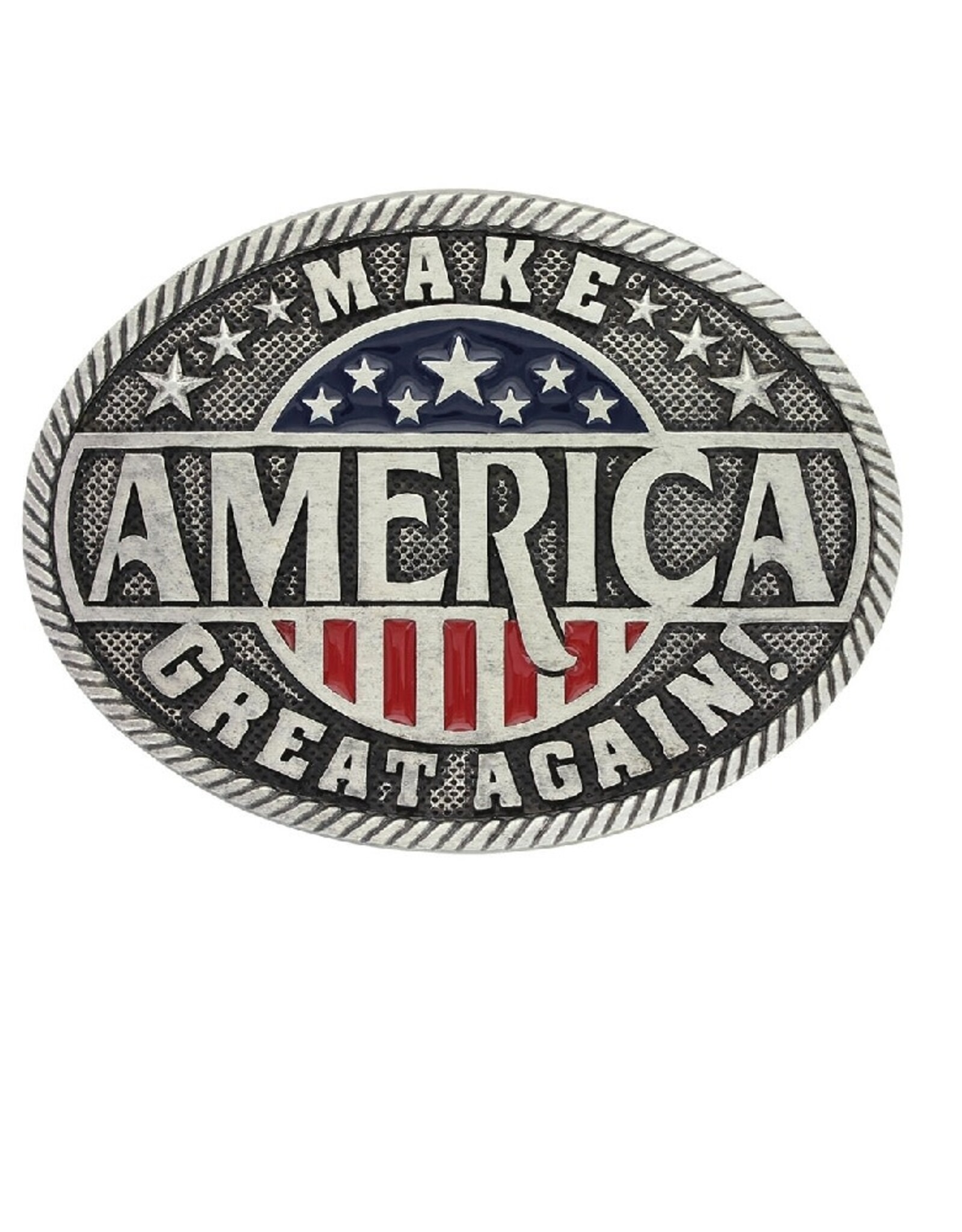 Montana  Silversmiths Make America Great Again Belt Buckle