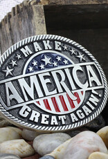 Montana  Silversmiths Make America Great Again Belt Buckle