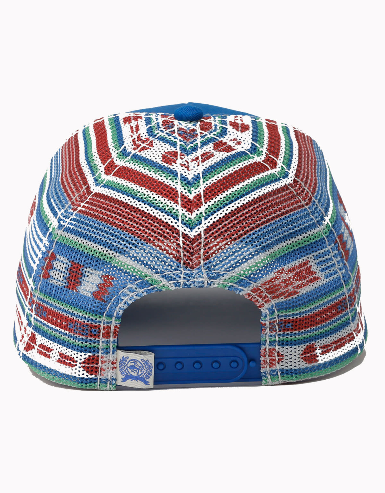 Cinch Womens  Royal Blue Serape Mesh Trucker Snap Back Base Ball Cap