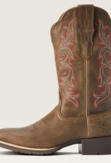 Ariat Womens Ariat Hybred Rancher Stretch Fit Pebble Brown Western Cowboy Boot