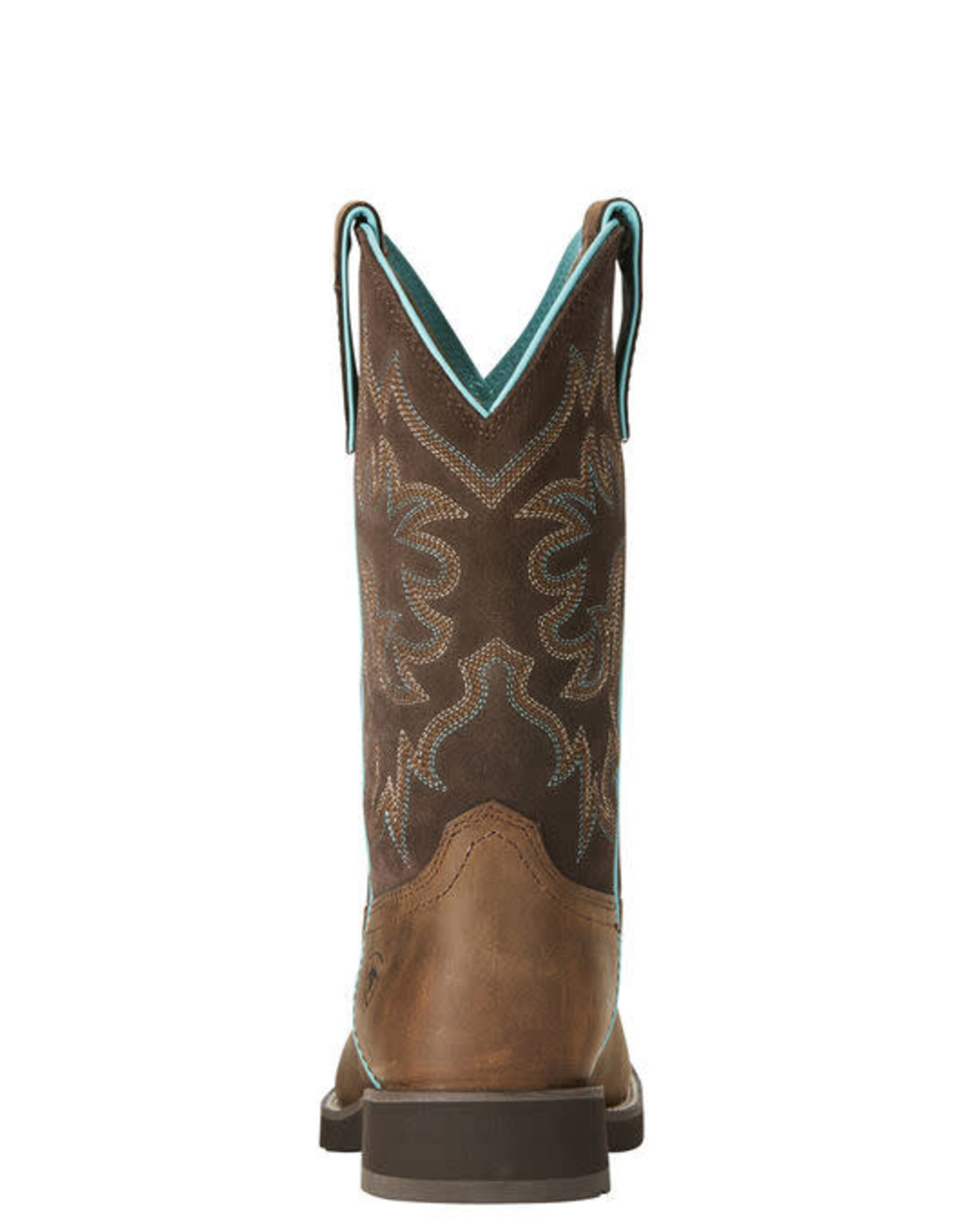 Ariat Womens Ariat Round Toe Distressed Delilah Cowboy Boot