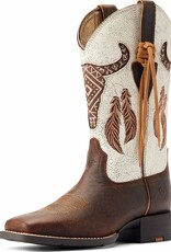 Ariat Womens Ariat Round Up Southwest Stretch Fit Western Boot