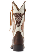 Ariat Womens Ariat Round Up Southwest Stretch Fit Western Boot