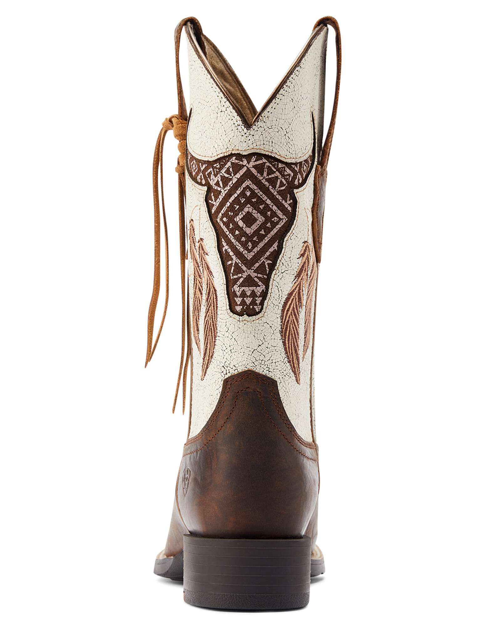 Ariat Womens Ariat Round Up Southwest Stretch Fit Western Boot