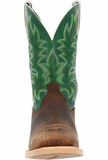 Durango Mens Durango Rebel Pro11" Bridle Brown Evergreen Square Toe Western Cowboy Boot