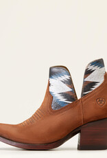 Ariat Womens Ariat Hazel Terracotta Roughout Arroyo Chocolate Chimayo Short Western Cowboy Boot