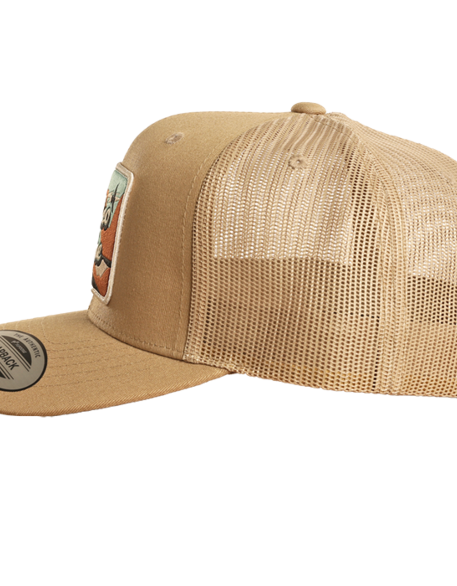 Rodeo Time Dale Brisby Tan Curve Trucker Ball Cap