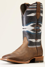 Ariat Mens Ariat Blue Crunch Chimayo Oily Distressed Wide Square Toe Western Cowboy Boot