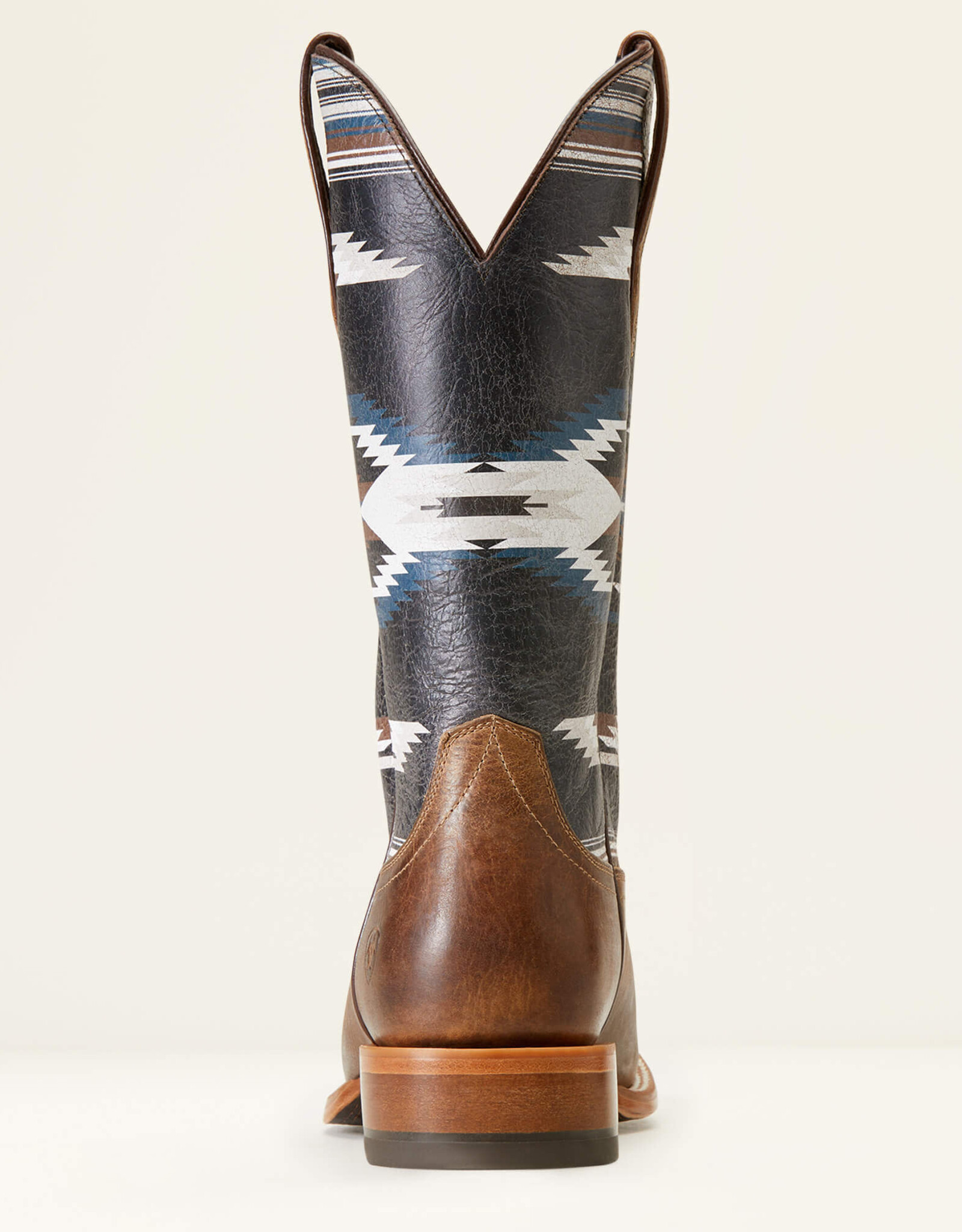 Ariat Mens Ariat Blue Crunch Chimayo Oily Distressed Wide Square Toe Western Cowboy Boot
