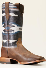 Ariat Mens Ariat Blue Crunch Chimayo Oily Distressed Wide Square Toe Western Cowboy Boot