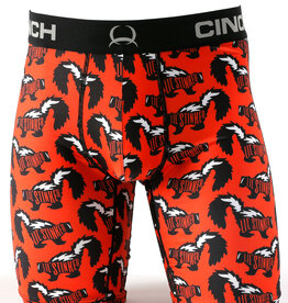 Cinch Mens Cinch Boxer Briefs 9" Stinker Skunk