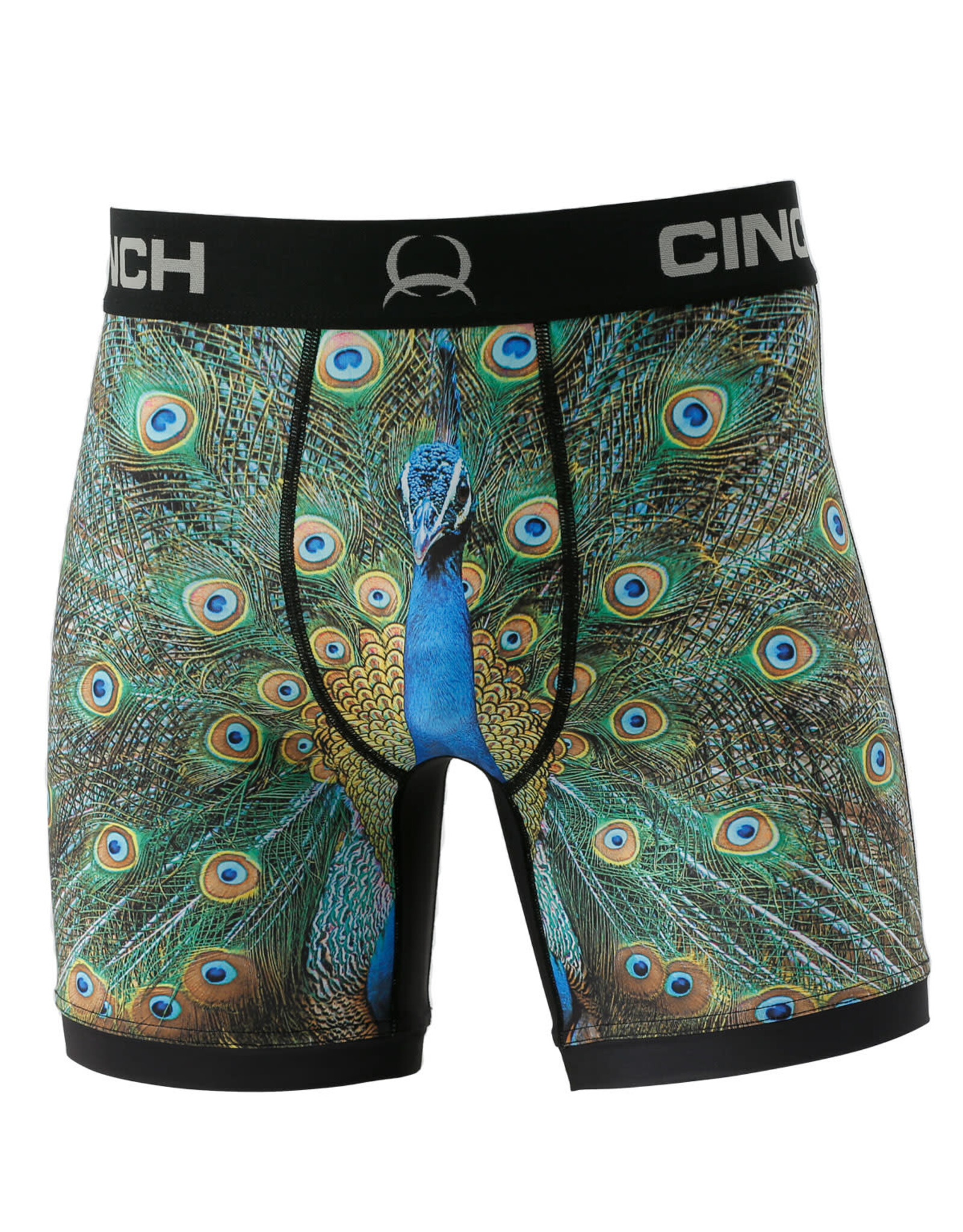 Cinch Mens Cinch Boxer Briefs 6" Peacock