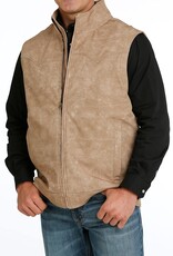 Cinch Mens Cinch Khaki Fleece Lined Bonded Concealed Carry Vest