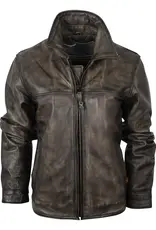 Mens STS Grulla Rifleman Concealed Carry Leather Jacket