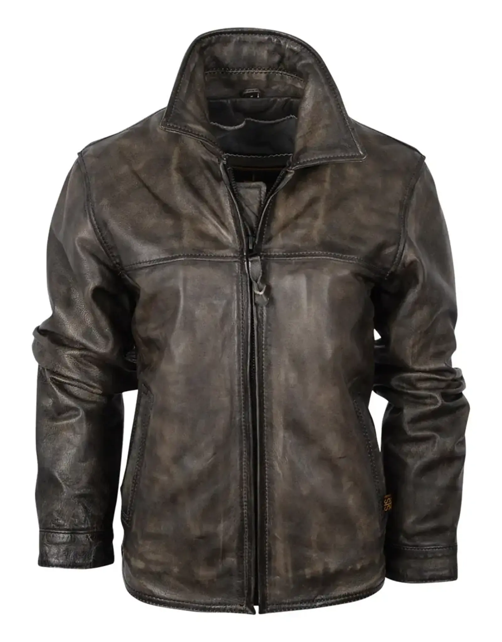 Mens STS Grulla Rifleman Concealed Carry Leather Jacket