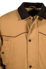 Mens Outback Cattlemens Tan Canvas Jacket