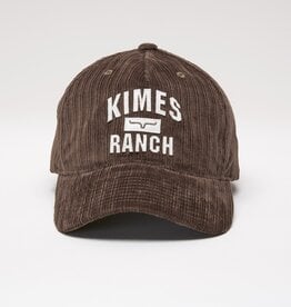 Kimes Army O School Corduroy Velcro Closure Ball Cap