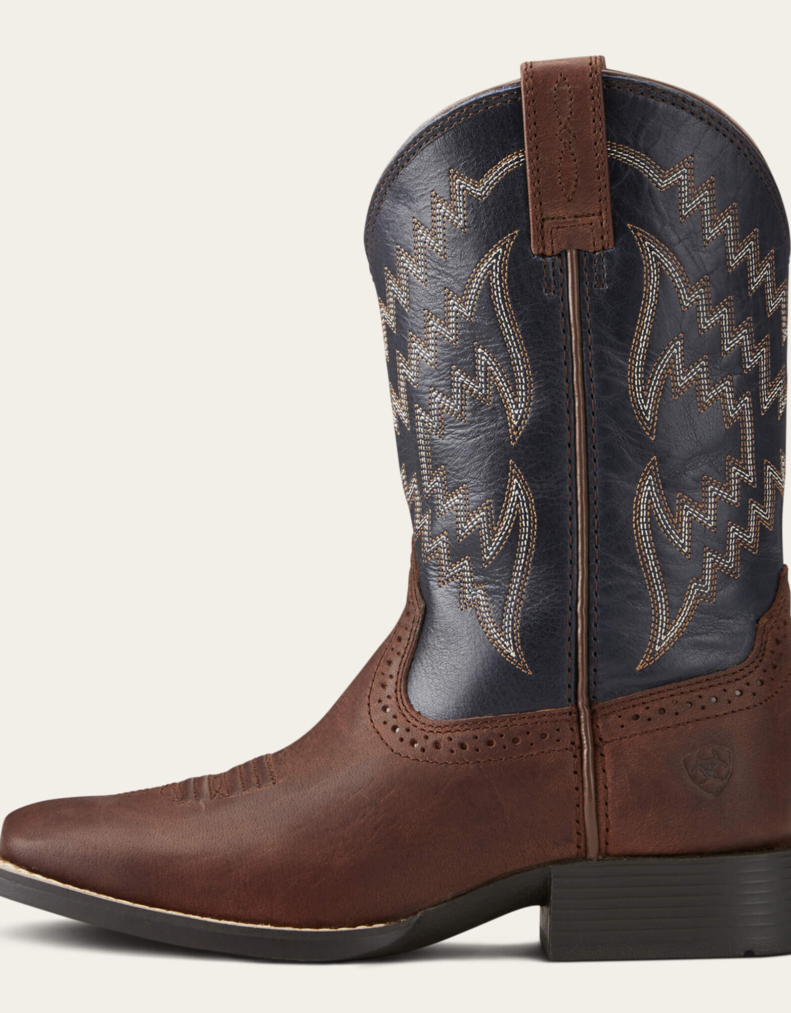 Ariat Ariat Kids Brown Arizona Sky Tycoon Square Toe Western Cowboy Boot