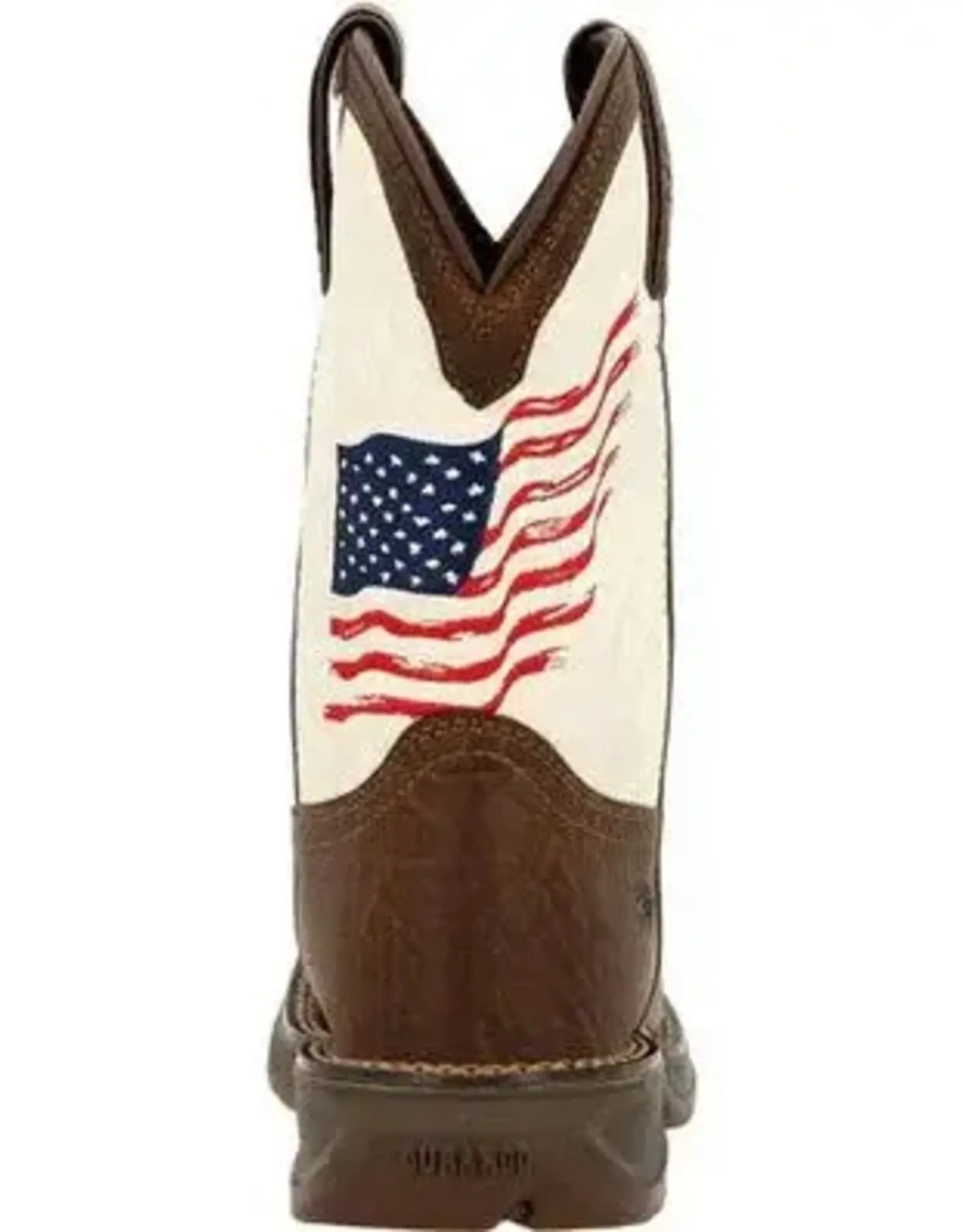 Durango Durango Kids Lil Rebel Western Flag Square Toe Cowboy Boots 9-3