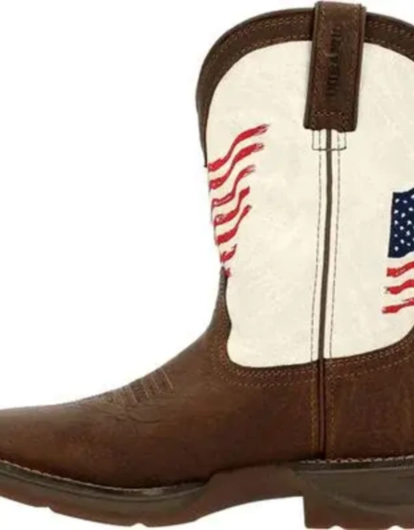 Durango Durango Kids Lil Rebel Western Flag Square Toe Cowboy Boots 9-3