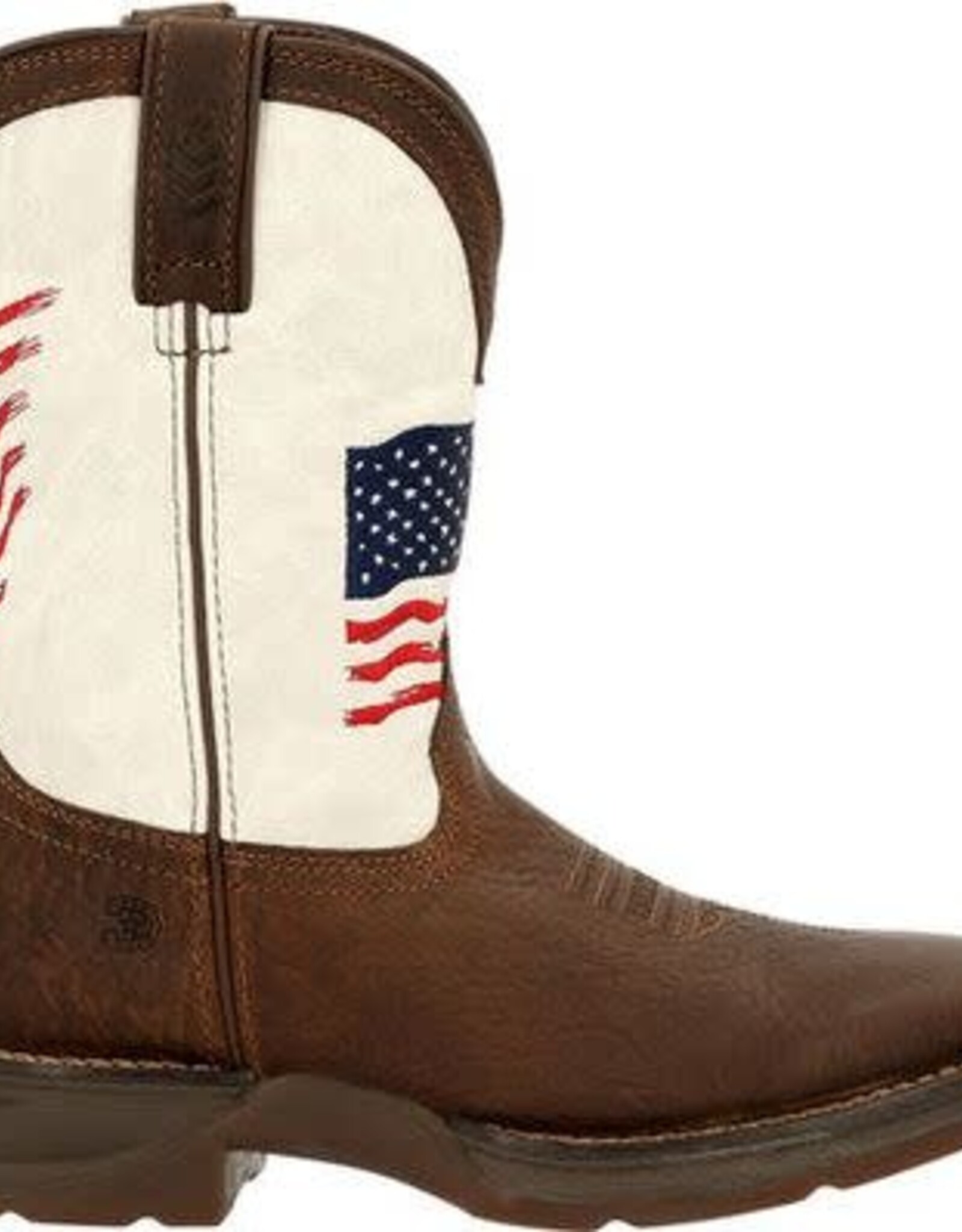 Durango Durango Kids Lil Rebel Western Flag Square Toe Cowboy Boots 9-3