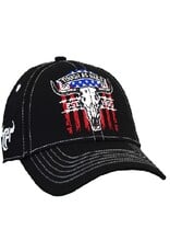 Cowboy Hardware Youth Tough As Nails Flag Background Baseball Cap