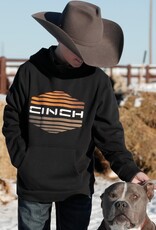 Cinch Boys Cinch Black Hooded Sweatshirt With Screened Logo