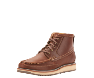 Ariat Mens Ariat Lookout Foothill Brown Lace Shoe
