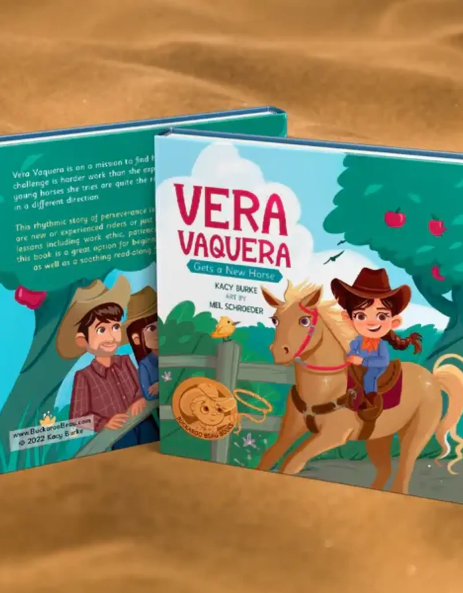 Buckaroo Beau Books Vera Vaquera Gets a New Horse Childrens Book