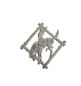 Cast Iron Bucking Horse Trivet