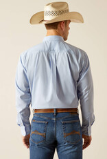 Ariat Ariat Mens Light Blue 360 Airflow Classic Fit Long Sleeve Western Button Shirt