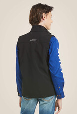 Ariat Boys Ariat Black 2.0 Vernon Softshell Fleece Lined Vest