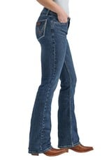 Womens Wrangler Retro Mae Mid Rise Boot Cut Kayla Riding Jean
