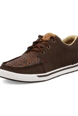 Womens Twisted X Casual Kicks Cocoa & Tooled Brown