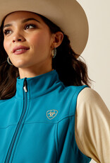 Ariat Ariat Tek Womens Turquoise Ranch Fleece Lined TEAM Softshell Vest ~ Size S - 3X