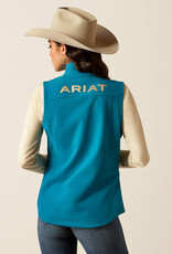 Ariat Ariat Tek Womens Turquoise Ranch Fleece Lined TEAM Softshell Vest ~ Size S - 3X