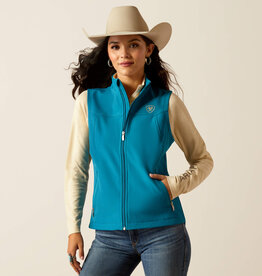 Ariat Ariat Tek Womens Turquoise Ranch Fleece Lined TEAM Softshell Vest ~ Size S - 3X