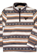Cowboy Hardware Infant Toddler Rust Aztec Quarter Zip Pullover