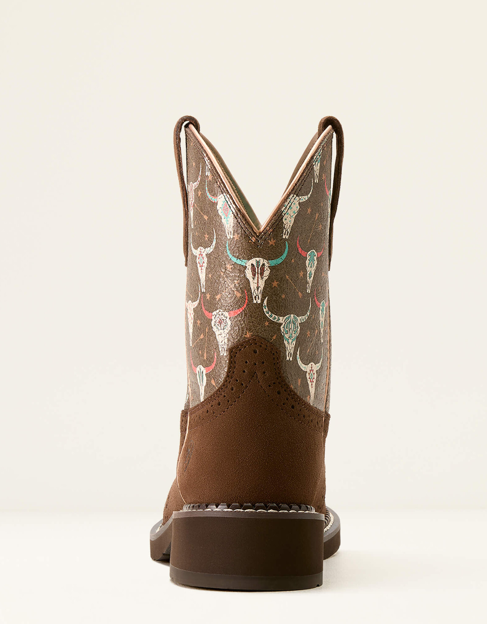 Ariat Womens Ariat Boho Skull Fatbaby Heritage Farrah Western Boot