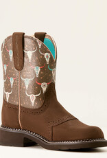 Ariat Womens Ariat Boho Skull Fatbaby Heritage Farrah Western Boot