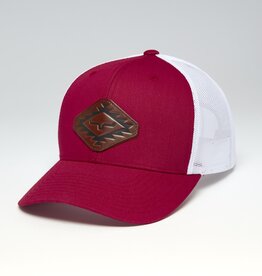 Kimes Red San Juan Trucker Mesh Snap Back Ball Cap