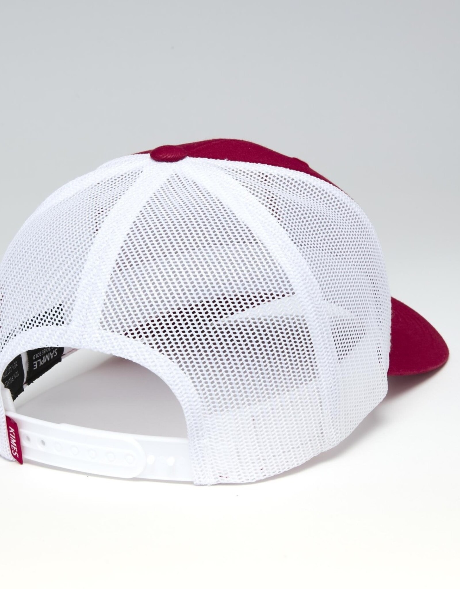 Kimes Red San Juan Trucker Mesh Snap Back Ball Cap