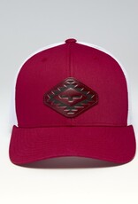 Kimes Red San Juan Trucker Mesh Snap Back Ball Cap