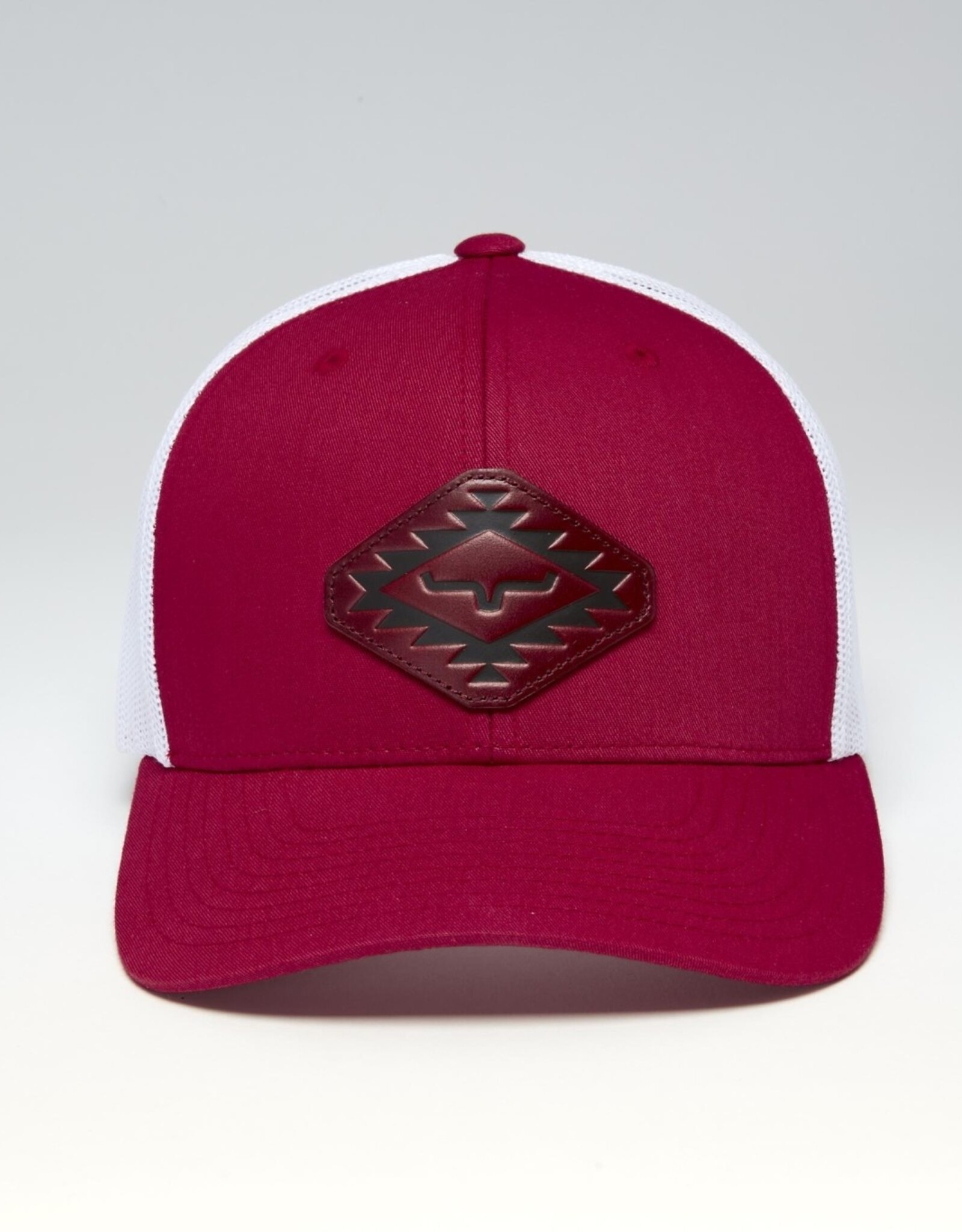 Kimes Red San Juan Trucker Mesh Snap Back Ball Cap
