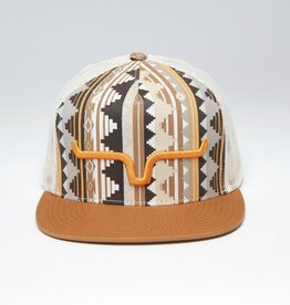 Kimes WW Brown Aztec Sorocco Trucker Mesh Snap Back Ball Cap