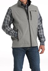 Cinch Mens Cinch Grey Pinstripe Bonded Vest Cinch Mens Cinch Grey Pinstripe Bonded Vest