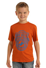 Boys Dale Brisby Ridin Bulls Short Sleeve T Shirt