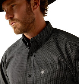 Ariat Ariat Mens Jade Black Print Classic Fit Long Sleeve Western Button Shirt ~ M - 3X & Talls