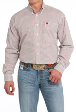 Cinch Mens Cinch Playing Card Print Long Sleeve Western Button Arena Shirt